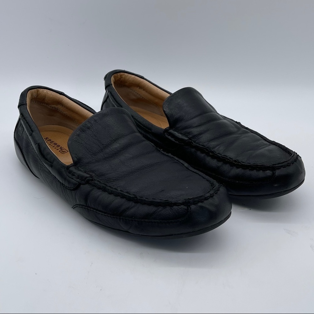 Sperry Top Sider Navigator Loafer Black Leather